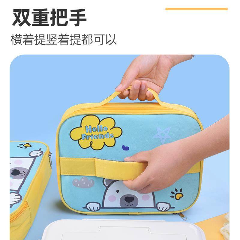 保温放包饭盒午餐便当袋提学平生手防水手拎带拉链大HUO容量小餐,餐饮具,保温袋,淘宝优惠券,粉丝福利购,淘宝优惠卷