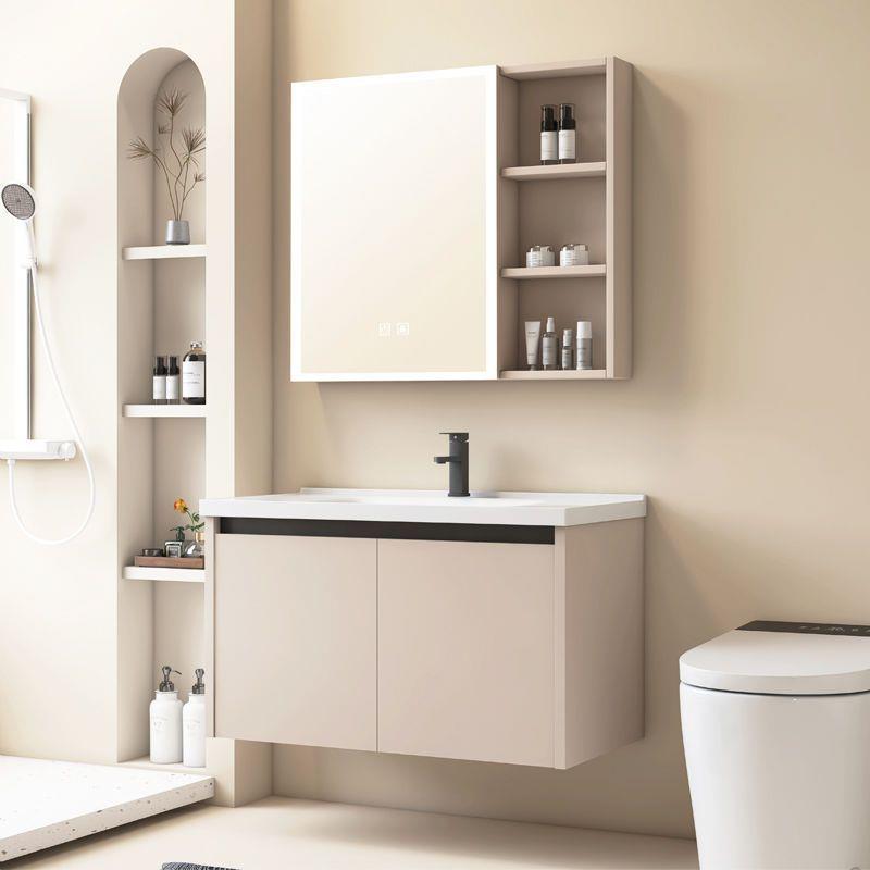 陶瓷小户洗型宽防水洗手厘米加厚3奶油31254一cm体脸盆漱440铝浴