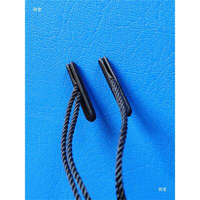 厂家定.黑制色塑料别针吊牌绳针儿童服装粒吊牌吊吊绳RYM别线