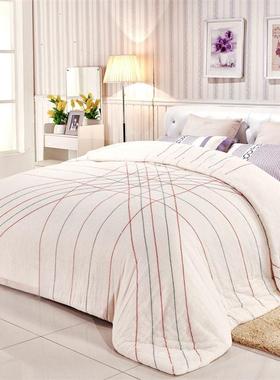 双花被子手工被冬被被棉絮垫芯VSW被床垫棉棉胎被褥单人人包邮