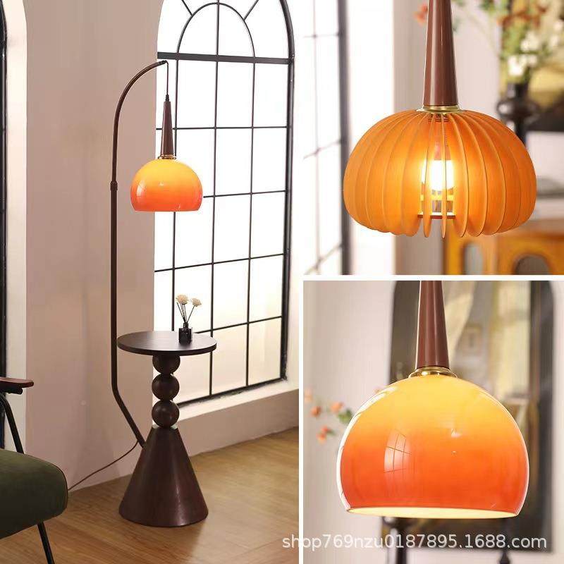 客厅置物古落灯一体美式设计中风柚子落地地878沙发旁氛围灯灯,家装灯饰光源,装饰落地灯,淘宝优惠券,粉丝福利购,淘宝优惠卷