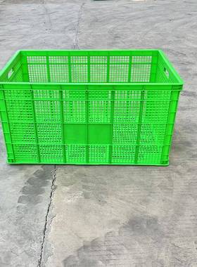 塑胶周筐VNC加大加1米塑料筐配轮子物流运转输服装筐可厚快递中转