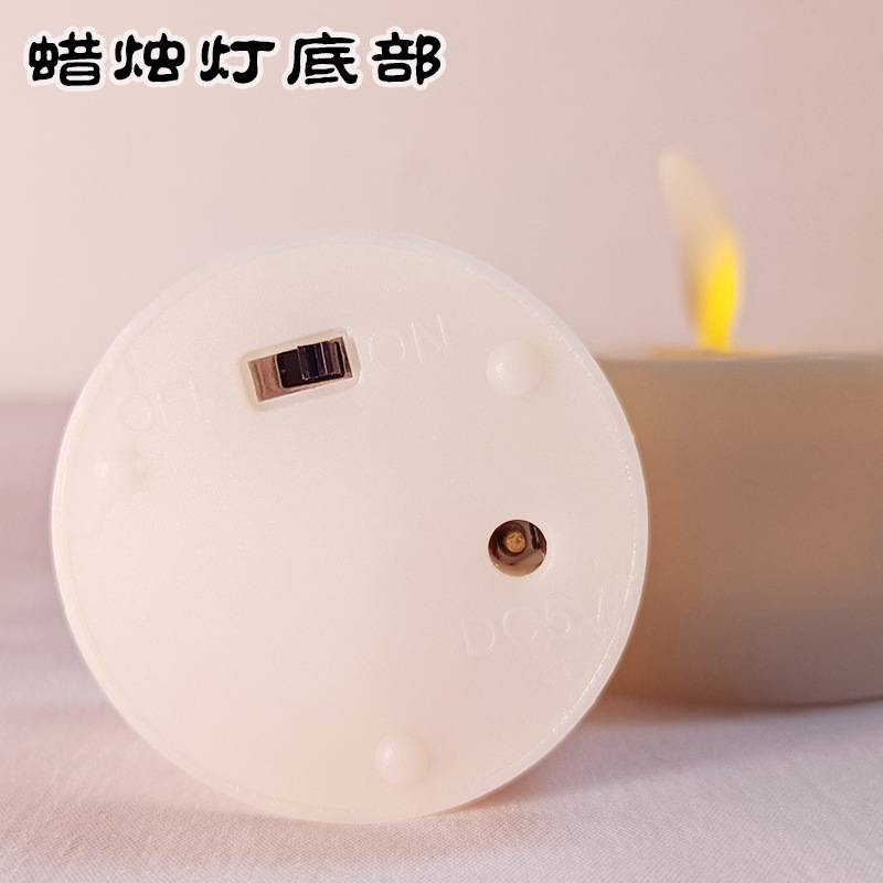 新款充电遥控小蜡烛仿真摇摆火苗LED装饰告白布置电子蜡烛灯餐厅