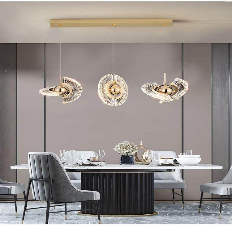 轻奢餐厅980吧台小灯简约卧床头单头室吊线水晶厅创意飞碟餐吊灯,家装灯饰光源,智能吊灯,淘宝优惠券,粉丝福利购,淘宝优惠卷
