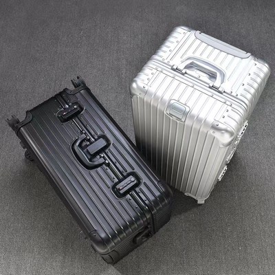 超大全铝镁合f金金属箱加厚大容量30寸旅行箱32寸行李箱出国托运