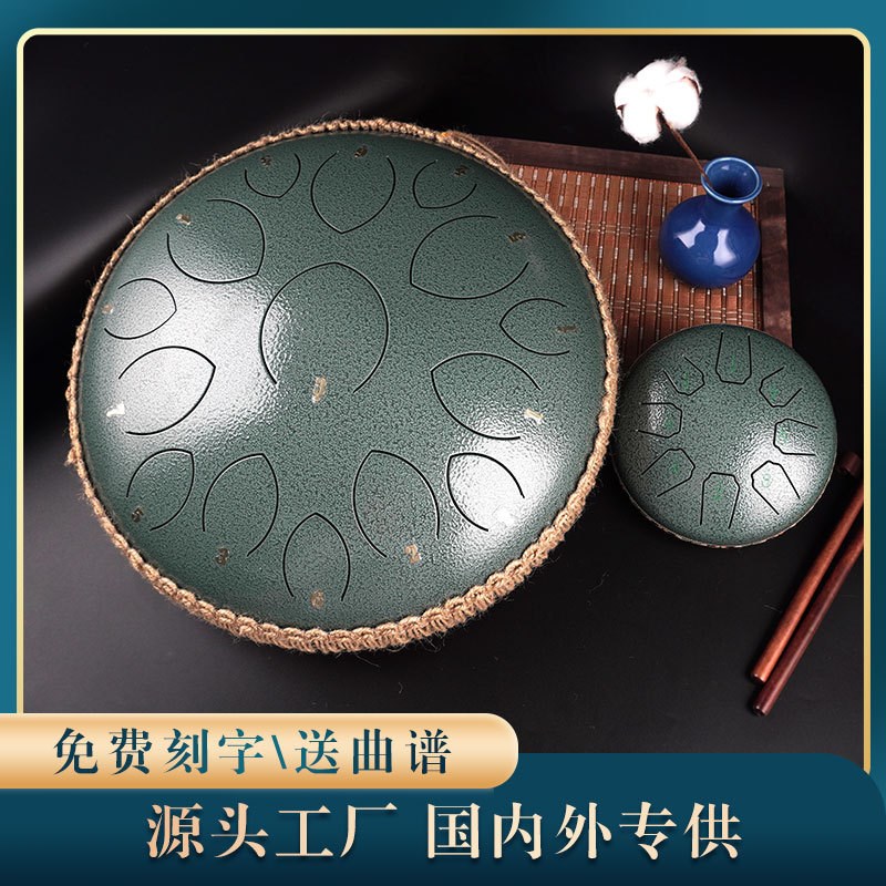 空灵鼓14寸15音高音伴侣莲花鼓专业级打击乐器源头工支W持定制LOG