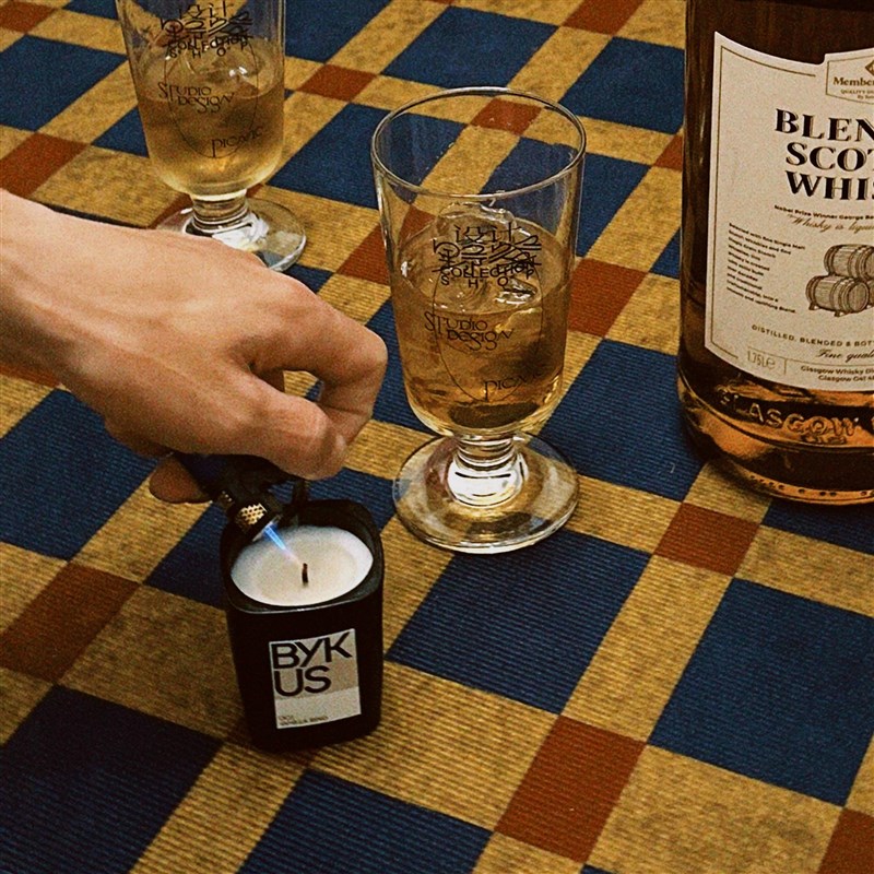 BYKUS香薰便携蜡烛50Cg香薰室内扩香高级感礼物