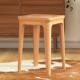 实木凳子家客厅可283叠放餐桌凳凳小实木书桌板凳木方圆用凳木质