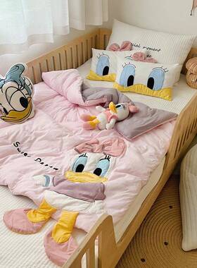 J6DA婴儿F768S776被子秋可爱粉儿色黛西童春冬可拆卸新生儿宝宝被