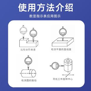 青青数量电子数显千工分JOB表万分表高精度字显示指示表业级西海