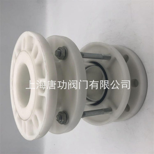 FRPP圆形玻璃视镜 PP塑料增强聚丙烯耐腐蚀耐酸碱法兰视盅EI300