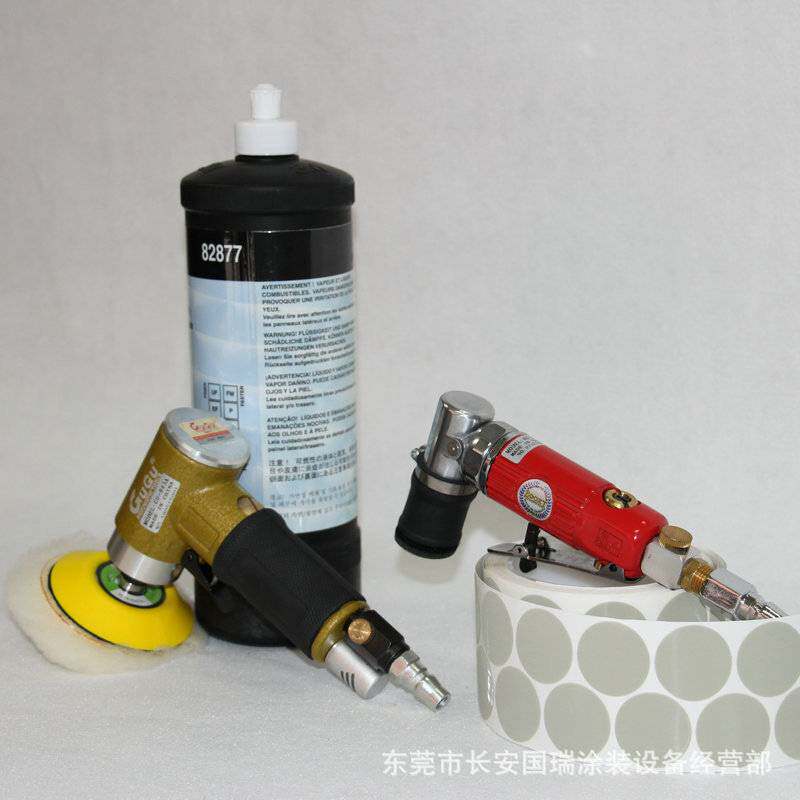 3125气动点磨+羊毛抛光机 vu漆面尘点点磨机 漆面点磨机工具套装