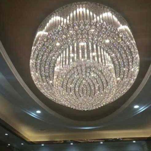 造型装饰灯 吸顶水晶灯 别墅大厅酒店饭店餐厅宴会售楼部沙盘