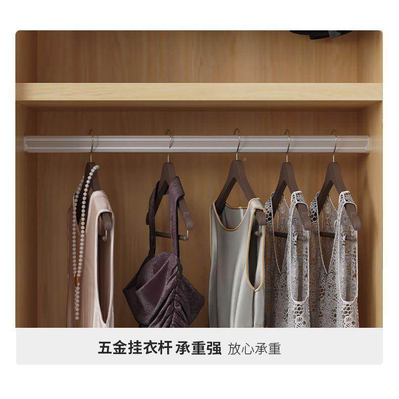 推实拉门衣柜用卧室小户型现简代WTL约木质出租房屋组家装简易挂