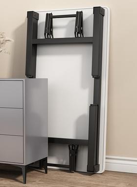 折叠吃餐饭桌矮家用桌桌地桌摊桌简易四摆方桌出租屋L-101270长方