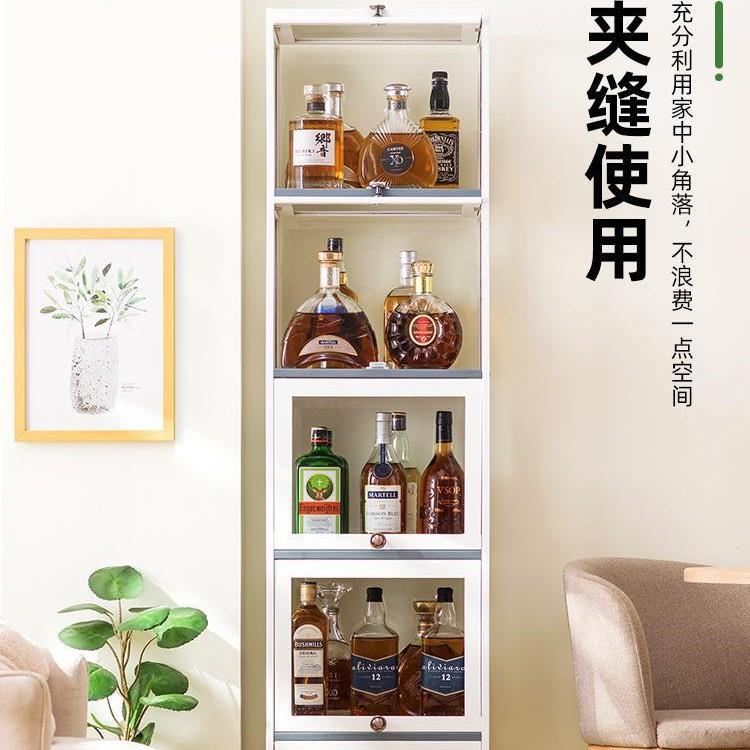 酒柜代展示边柜现简约2242BSTM餐柜网红小酒架欧式靠墙客厅实物木置架家用
