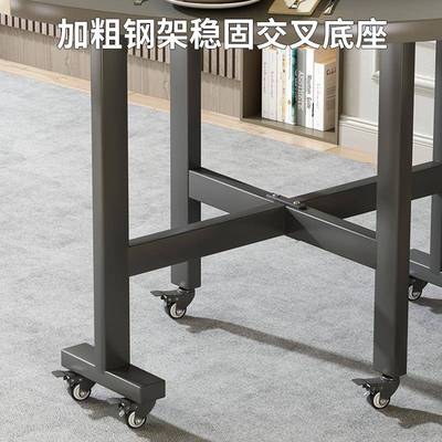 IL新租中式型餐桌吃饭家GRL-HBSP用出房小户现折代简约叠多功能带