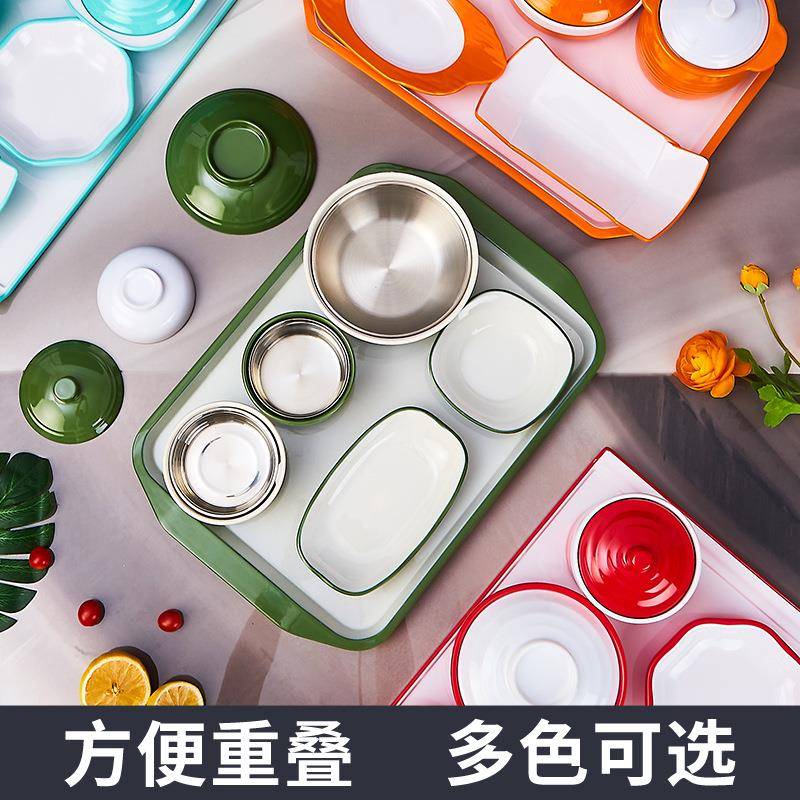 密胺汤盅OGH蒸盅双炖盅厅耳饭碗商用蒸碗蒸带盖子仿餐瓷月子餐具