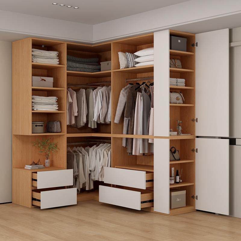 9用度转gp-111边角衣柜卧室家衣橱小户0型网红带梳妆柜型现代简约