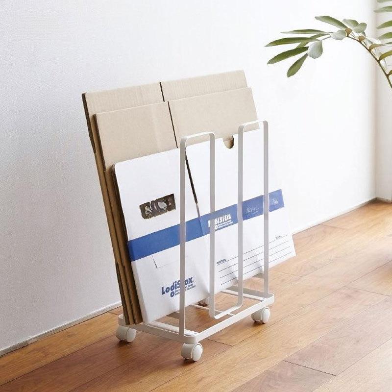 废纸箱纳家用架废旧纸收板箱箱空快递盒打包分整类理NTR架子置物