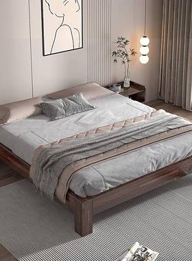 K头8全实木榻榻米床排XRS型骨架床架子无床床小户定制床寸任意尺