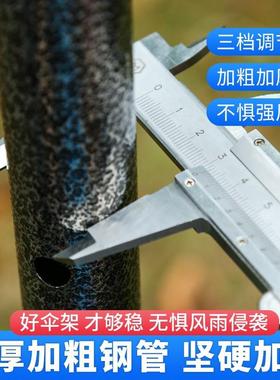 太阳伞户外遮阳伞雨伞伞商OOM用伞大号庭院大型摆摊四大方长方伞