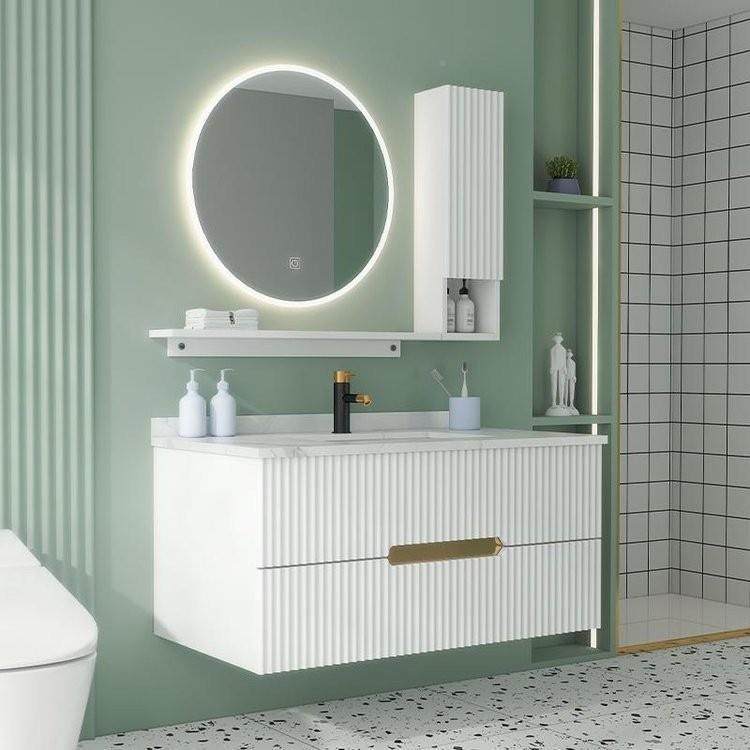 现代轻奢岩板陶瓷一体浴室柜能实木间生智浴柜74173洗卫手洗脸洗,家装主材,浴室柜,淘宝优惠券,粉丝福利购,淘宝优惠卷