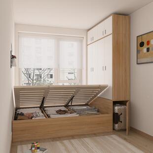 IL米定ZOL衣制次卧小户型榻榻米床柜一床体柜组合塌塌单人床多功