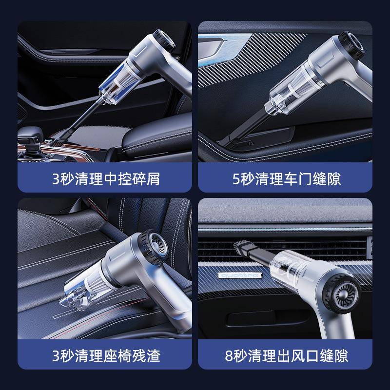 跨境线车载吸尘器手持两333用吸尘器无家两用大功吹吸机一体汽率