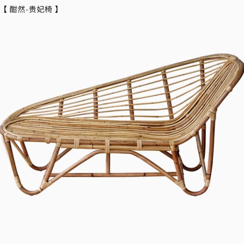 BGI人贵妃躺椅藤睡家用藤编户外椅阳台午椅子靠背懒休闲沙发懒人