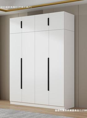 MBW全实木衣柜家用卧简易组装收儿室童纳柜子经用济型出租房衣橱
