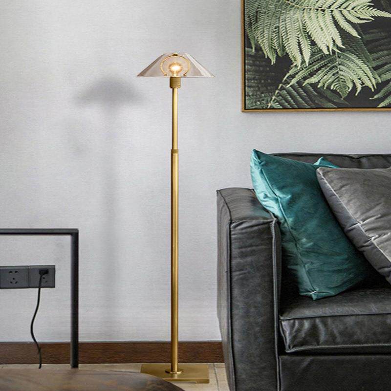 出口美405式复客古现代简约厅卧铁艺落地灯室计师软装设别墅落地