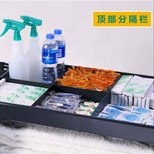 酒店73多客房能手推布车保洁工作车清洁车布袋客保洁清洁服务功草