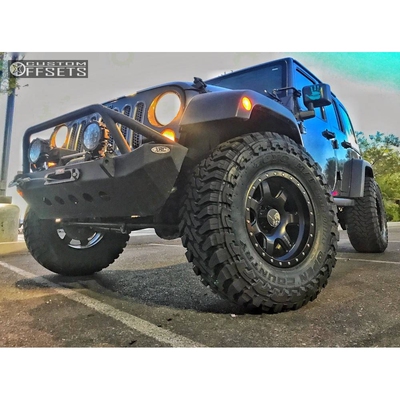 HOSTILE 牧马人 普拉多 FJ酷路泽负值越野改装轮毂