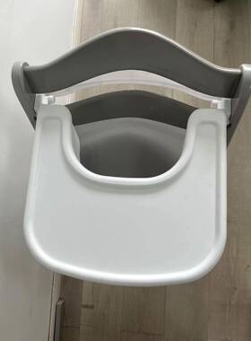 餐I1婴幼儿餐椅家宝用宝椅子白色灰盘色成长椅用单660独大餐可洗