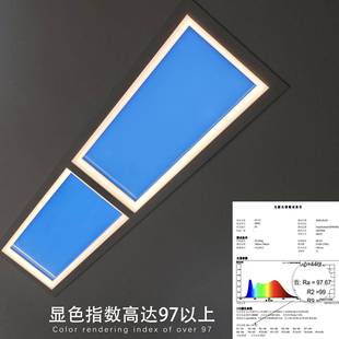 嵌入式超薄青灯明装智自然光蓝天灯能晴空灯空9242025款今年流新