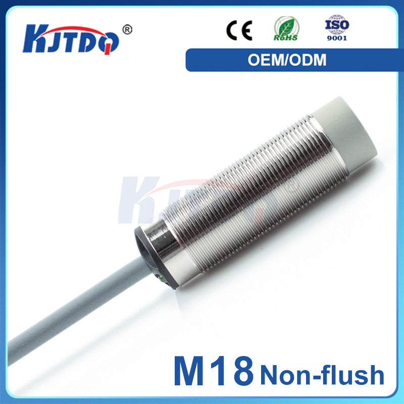 【非齐M18-8mm】凯基特电感式接近开关J18-N 交流直流二线三线制