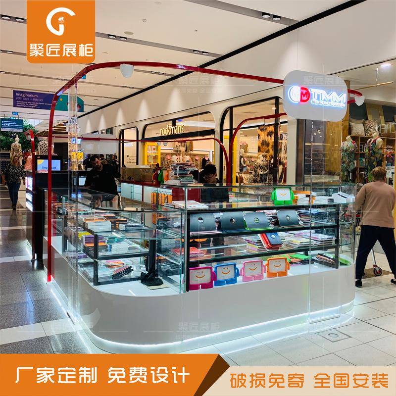 商场手机展柜陈壳柜膜玻璃台脑数码卖电场矮02柜电子产品列柜设计