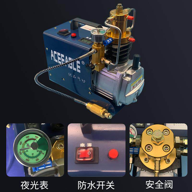 103优品高压气高泵30MP水a高压打气机冷压打充气泵40MPa高压气泵