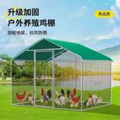 户大养殖特大号AGE鸡外棚家禽养鸡鸡笼鸽型孔雀防笼雨家用搭建鸡