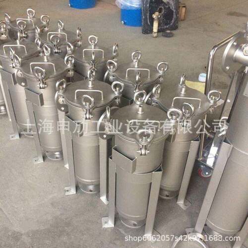 DL-P11S单袋式过滤化工DN50法兰器连接造滤纸助SM-2BF-D剂颗粒袋