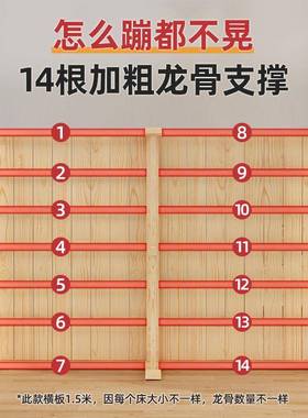 D*JD1*J折家叠床单人双人用午休人办公室便携午睡木成板米出Rbct0