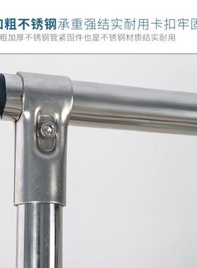 扫把架子置物锈不钢移动拖把架清沥卫生间AL100369挂钩墩布洁落地