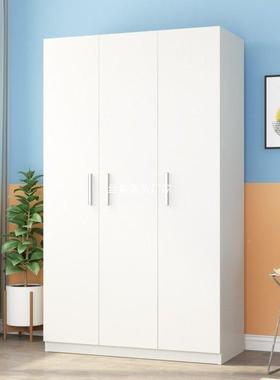 MFE衣柜家用卧室租房用实木简易收层纳多组装柜子约出经济简型大