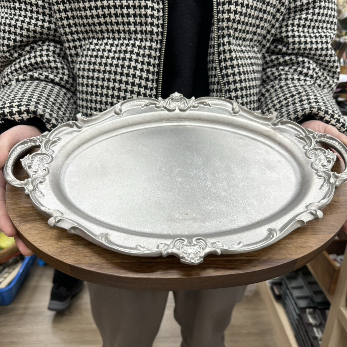 创意欧式西餐牛排盘魔镜盘海鲜盘餐具套装复古浮雕餐具商家用