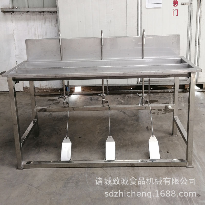 洗手消毒池消毒槽 工地洗漱消毒水池 长型多人洗手消毒槽