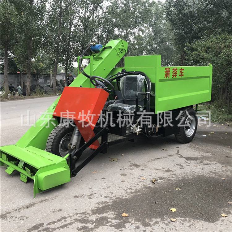 柴油三轮吸粪清粪车 肉牛养殖场用清粪机 自装自卸式拉粪车