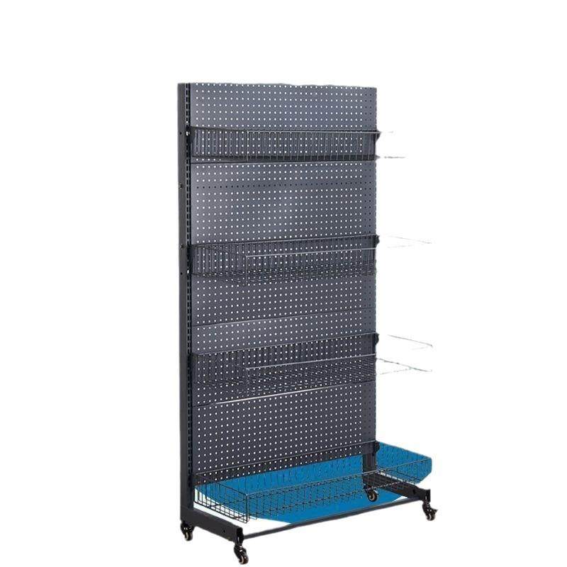 超市便板利店架洞洞商家用移动676多层收纳置店物架带轮货子展示,商业/办公家具,超市货架,淘宝优惠券,粉丝福利购,淘宝优惠卷