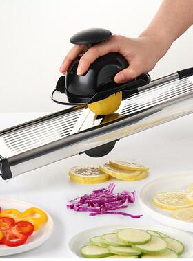 多功能不锈tj#%fgu+器钢切刨菜器丝厨土豆丝擦丝切丝切片器房小工