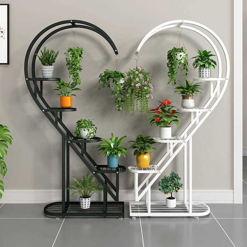 绿萝花架落地式多层阳台花盆挂架置物架室外铁艺花架子室内客厅